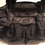 Lululemon Athletica Bags | Lululemon Peacock Feather Embossed Duffel Bag | Color: Black | Size: Os