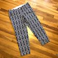 J. Crew Pants & Jumpsuits | J Crew Nautical Rope Navy Crop Pants Size 8 | Color: Blue/White | Size: 8