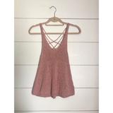 American Eagle Outfitters Tops | American Eagle Knit Tank Top | Color: Tan | Size: Xs