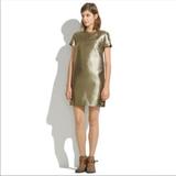 Madewell Dresses | Iso Madewell Gold Party Dress Size 00 | Color: Gold | Size: 00