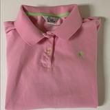 Lilly Pulitzer Tops | Final Sale! Lilly Pulitzer Polo Shirt | Color: Pink | Size: L