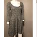 American Eagle Outfitters Dresses | American Eagle Outfitters Skater Dress | Color: Gray | Size: Mj