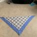 Burberry Accessories | Authentic Large Burberry Bandana | Color: Blue/White | Size: Os