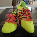 Adidas Shoes | Adidas Neon Cleats | Color: Pink/Yellow | Size: 4bb