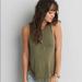 American Eagle Outfitters Tops | American Eagle Soft & Sexy Tank | Color: Green | Size: M