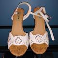 American Eagle Outfitters Shoes | American Eagle Wedges | Color: White | Size: 7