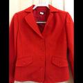 J. Crew Jackets & Coats | J. Crew Jacket | Color: Orange/Red | Size: Xs