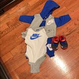 Nike Matching Sets | Nike Outfit | Color: Cream | Size: 0-6months