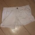 American Eagle Outfitters Shorts | Ae Light Cream Shorties | Color: Cream | Size: 10