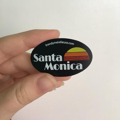 Brandy Melville Other | Brandy Melville Santa Monica Sunset Sticker | Color: Black | Size: Os