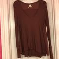 Free People Tops | Free People Thermal | Color: Red | Size: Xs