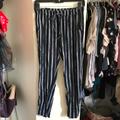 American Eagle Outfitters Pants & Jumpsuits | Ae Black & White Striped Pants | Color: Black/White | Size: S
