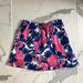 Lilly Pulitzer Skirts | Lilly Pulitzer Medium Purple And Pink Flower Skirt | Color: Pink/Purple | Size: M