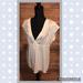 American Eagle Outfitters Tops | American Eagle Top | Color: Cream/Silver | Size: L