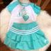 Adidas Matching Sets | Adidas Skort Set Size 18m | Color: Green/White | Size: 18mb