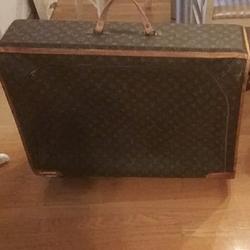 Louis Vuitton Other | Authentic Louis Vuitton. Large Suitcase | Color: Brown/Tan | Size: 21inches. From Top To Bottom. 29 Inches Wide