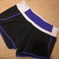 Lululemon Athletica Shorts | Black Lululemon Workout Shorts | Color: Black/Purple | Size: 6
