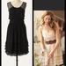 Anthropologie Dresses | Anthropologie Rare Black 100% Silk Burlapp Dress | Color: Black | Size: 8