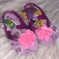 Disney Shoes | Disney Flip Flops Size 5 Toddler | Color: Pink/Purple | Size: 5bb