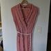 Anthropologie Dresses | Anthropologie Red And White Striped Wrap Dress | Color: Red/White | Size: Xs