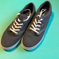 Vans Shoes | Dark Gray Vans | Color: Gray | Size: 7.5