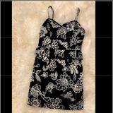American Eagle Outfitters Dresses | America Eagle Black And White Floral Dress | Color: Black/White | Size: 2