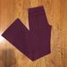 Lululemon Athletica Pants & Jumpsuits | Lululemon Groove Pants Purple Sz 6 | Color: Purple | Size: 6