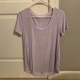 American Eagle Outfitters Tops | American Eagle Soft And Sexy Shirt | Color: Purple | Size: S