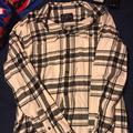 American Eagle Outfitters Shirts | American Eagle Flannel | Color: Black/White | Size: M