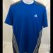 Adidas Shirts | Adidas Shirt Blue And Gray Size Medium | Color: Blue/Gray | Size: M