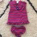 Ralph Lauren Dresses | Euc Striped Ralph Lauren Baby Dress. Size 6 Months | Color: Blue/Pink | Size: 6mb