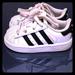 Adidas Shoes | Baby Size 4 Adidas Superstar Sneakers | Color: Black/White | Size: 4bb