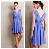 Anthropologie Dresses | Anthropologie Lavana Blue Dress Sleeveless Size 4 | Color: Blue | Size: 4