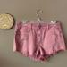 American Eagle Outfitters Shorts | American Eagle Light Mauve Denim Short Shorts | Color: Pink/Purple | Size: 8