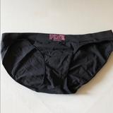 Pink Victoria's Secret Intimates & Sleepwear | 5 For $20 Vs Pink Low Rise Bikini Panties | Color: Black/Pink | Size: Xs