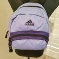 Adidas Bags | Adidas Canvas Mini Backpack Purple | Color: Purple | Size: Os