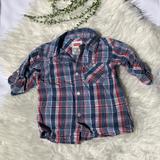 Levi's Shirts & Tops | Baby Boy’s Plaid Levi's Shirt 18 Months | Color: Blue | Size: 18mb
