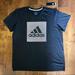 Adidas Shirts | Adidas Climalite Textured Men’s T Shirt | Color: Black/White | Size: Xxl