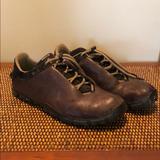 Adidas Shoes | Adidas Brown Leather Walking Shoes. Size 10. | Color: Black/Brown | Size: 10