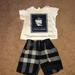 Burberry Matching Sets | Baby Burberry Shorts And Shirt | Color: Cream | Size: 0-3mb