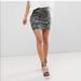 Free People Skirts | Free People Modern Femme Sexy Camo Mini Skirt Sz 2 | Color: Green | Size: 2