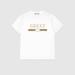 Gucci Tops | Authentic Gucci-Print Cotton Tee, White | Color: Red/White | Size: S