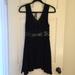 Free People Dresses | Free People Black Cotton And Lace Dress | Color: Black | Size: Xs