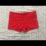 Nike Shorts | 4/$25 Nike Red Brasil Dri-Fit Shorts Size M Medium | Color: Red | Size: M