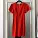 J. Crew Dresses | J.Crew Flutter-Sleeve Dress In Eyelet - Size 00 | Color: Orange/Red | Size: 00