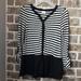 Anthropologie Tops | Anthropologie Postmark Black And White Top | Color: Black/White | Size: S