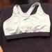 Nike Intimates & Sleepwear | Grey With Lack Trim Nike Sports Bra | Color: Black/Gray | Size: L