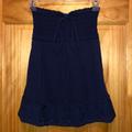 American Eagle Outfitters Tops | American Eagle Baby Doll Halter Or Tube Top | Color: Blue | Size: S