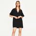 Zara Dresses | Black V Cut Shift Dress | Color: Black | Size: M