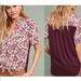 Anthropologie Tops | Anthropologie Porridge Blouse | Color: Purple | Size: S